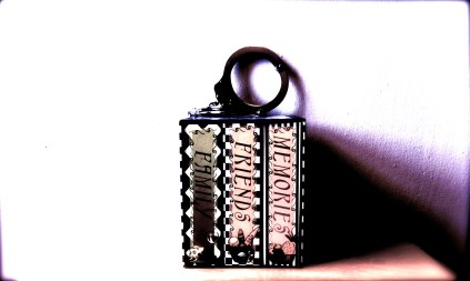 photo albums and handcuffs