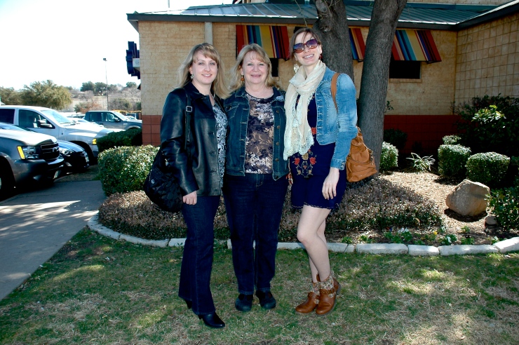 sis, mom, and me