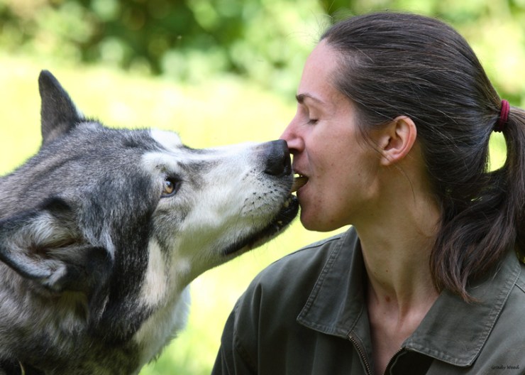 Kate with Wolves-2008 003