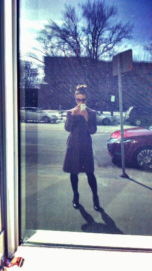 reflection in the city