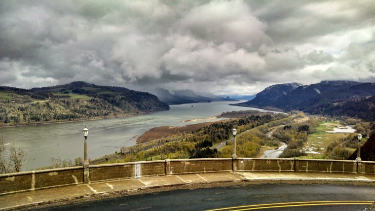 Vista House in the Columbia River Gorge