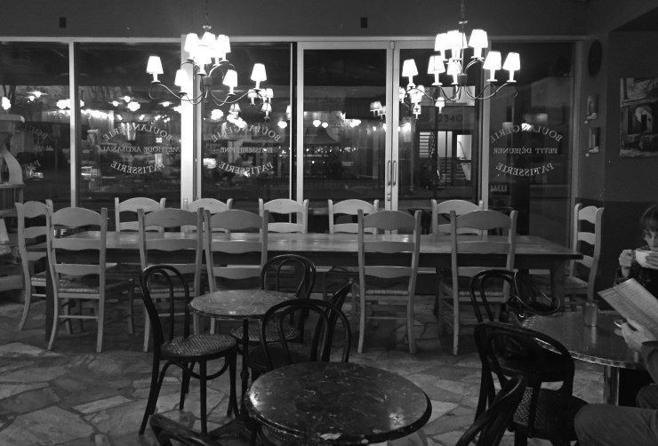 St Honore Bakery long table