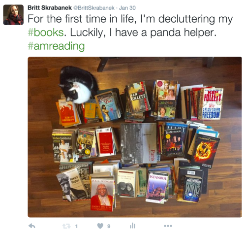 cleaning your bookshelves