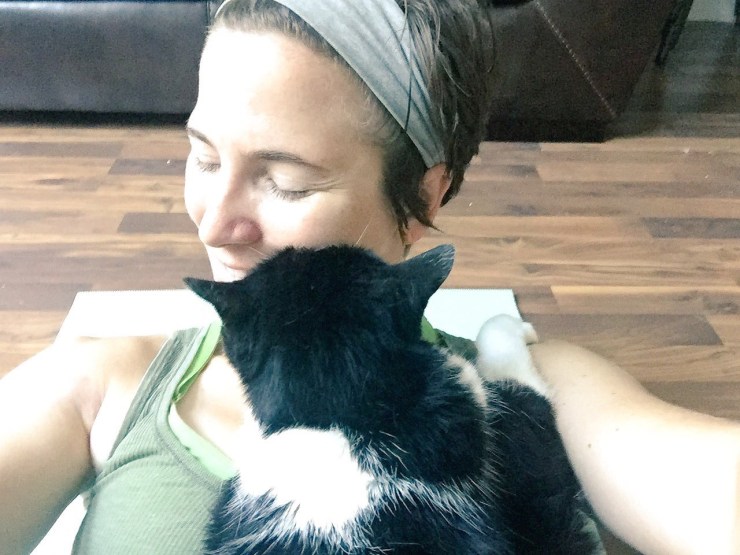 barre3 with cat