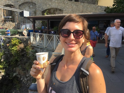 espresso in cinque terre