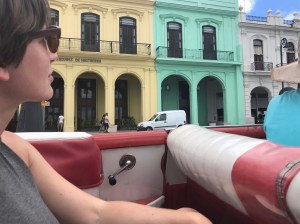 cuba taxi scenery