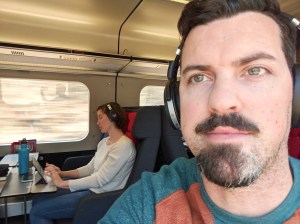 train writing