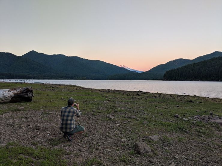 sunset mount jefferson