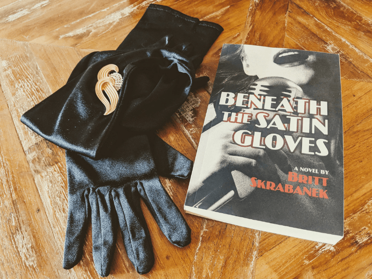beneath the satin gloves