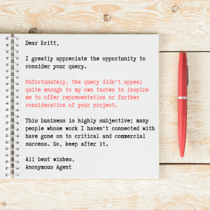 literary rejection letters