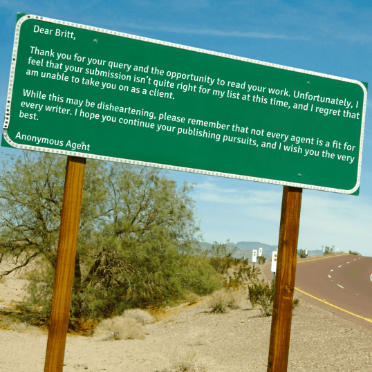 literary agent rejection letter