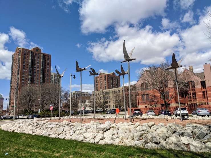 bird sculpture milwaukee